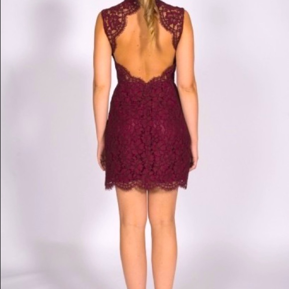 Sandro mini dress Romie | open back | lace | Size S